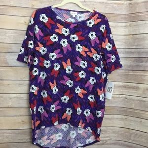 NWT LuLaRoe Minnie Mouse Irma size XXS.
